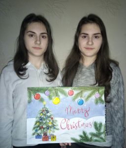 Різдвяні листівки: студентські роботи на тижні іноземних мов