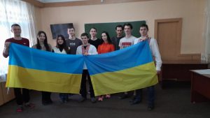 День єднання у ЗЕФК — підняття прапора та виконання Гімну