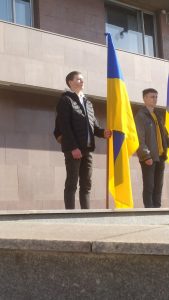 Студенти ЗЕФК на заході до Дня Героїв Небесної Сотні, Запоріжжя