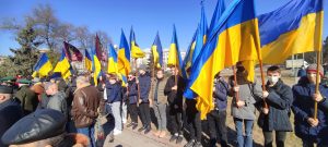 Вшанування учасників бойових дій у Запоріжжі — покладання квітів на Алеї Трудової Слави