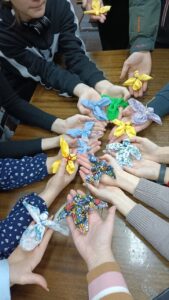 Готові янголи-обереги, зроблені студентами