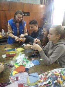 Майстер-клас з виготовлення янгола-охоронця у ЗЕФК — арттерапія з БФ «Посмішка ЮА»