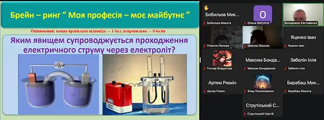 Фінальний день Тижня спеціальності Електроніка у ЗЕФК