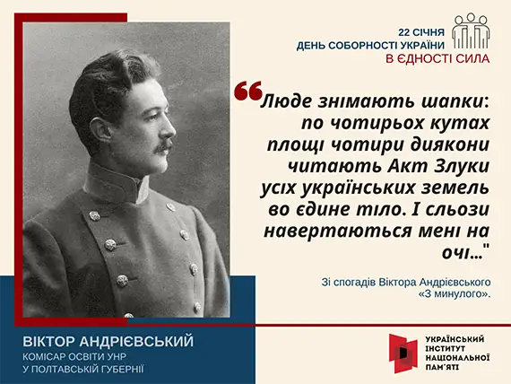 Акт Злуки УНР і ЗУНР 22 січня 1919 року
