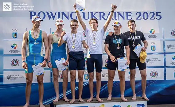 Гончар Владислав – чемпіон Всеукраїнських змагань з академічного веслування