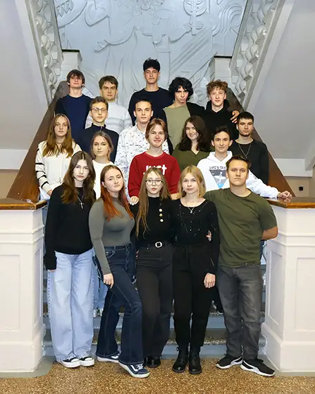 фото учасників студентського самоврядування ЗЕФК 2025