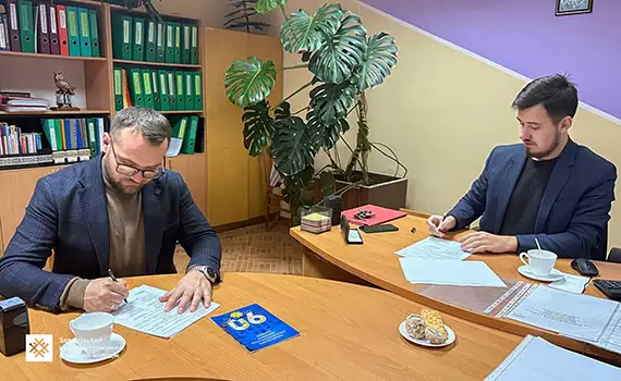 Меморандум про співпрацю між ЗЕФК та гімназією №22 м. Запоріжжя: підписання домовленостей