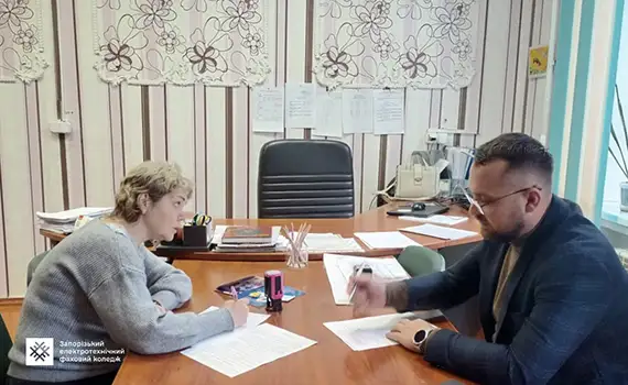 Підписання меморандуму про співпрацю між ЗЕФК та Запорізькою гімназією №47