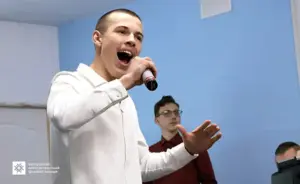 Студентські виступи на концерті до Міжнародного жіночого дня у ЗЕФК