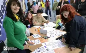 Майстер-клас з обліку і оподаткування під час PROFIDAY у коледжі в Запоріжжі