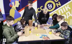 Майстер-клас з графічного дизайну під час PROFIDAY у коледжі в Запоріжжі