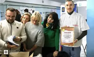 Олексій Кот - золота медаль Запорізького електротехнічного фахового коледжу на виставці освіти 2026