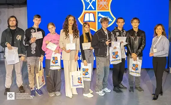 Нагородження учасників олімпіад на OPEN DAY у Запорізькій політехніці