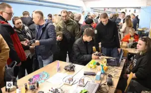 Майбутні вступники під час PROFIDAY Digital Edition у коледжі