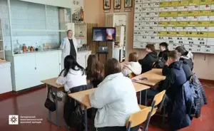 Урок для школярів із «Сузір’я» у лабораторії коледжу