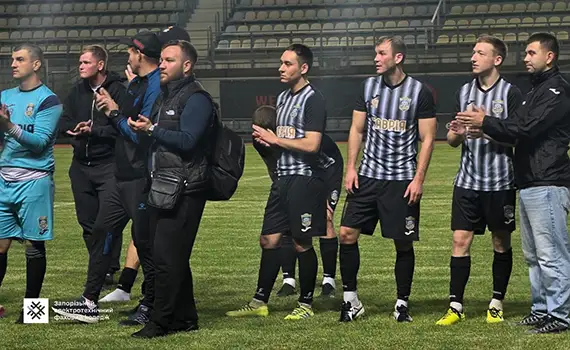 Микита Гостроконь у складі команди «Таврія Василівка» на фіналі Кубка Єдності